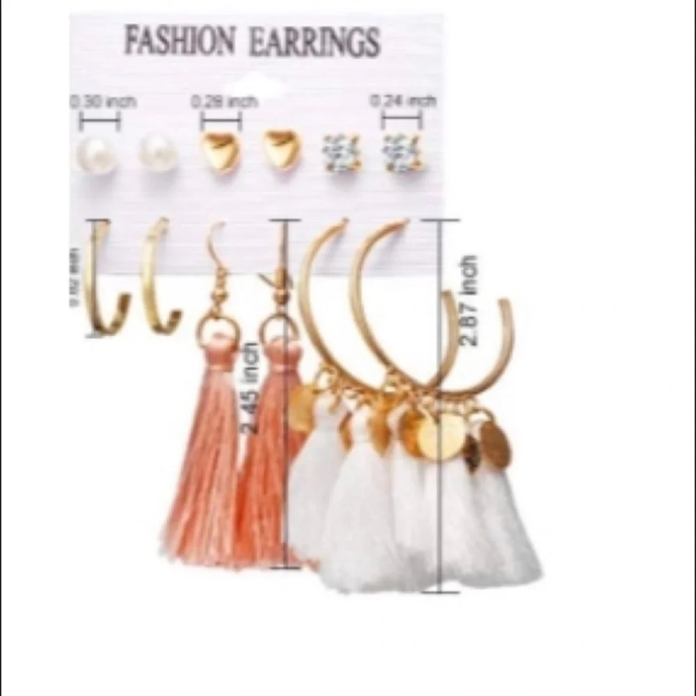 18 pairs of earrings!!!